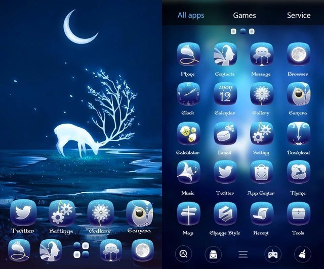 Free download themes for android